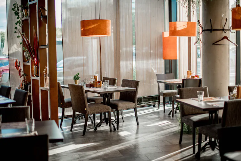 Apache Pizza restaurant interior